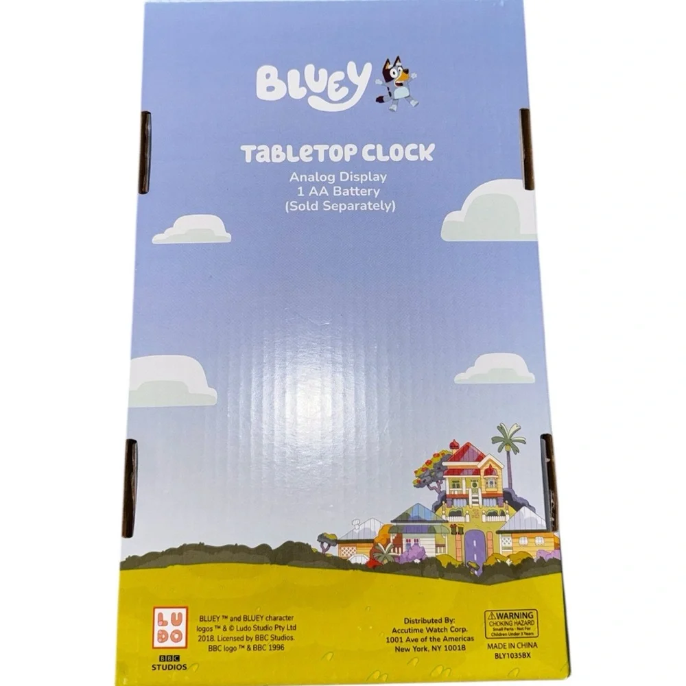 Bluey Table Top Clock